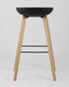 Миниатюра изображения товара Стул барный Stool Group Libra / 8319 (черный/деревянные ножки)