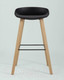 Миниатюра изображения товара Стул барный Stool Group Libra / 8319 (черный/деревянные ножки)