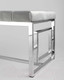 Миниатюра изображения товара Банкетка Stool Group Бруклин / BENCH-012-GR (вельвет серый/сталь серебристый)