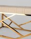 Миниатюра изображения товара Банкетка Stool Group Арт Деко / BENCH-016-TG-BG (вельвет бежевый/сталь золото)