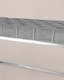 Миниатюра изображения товара Банкетка Stool Group Инсигния / BENCH-011-GR (вельвет серый/сталь серебристый)