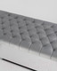 Миниатюра изображения товара Банкетка Stool Group Инсигния / BENCH-011-GR (вельвет серый/сталь серебристый)