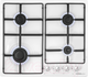 Миниатюра изображения товара Газовая варочная панель HOMSair HGE643GWH