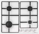 Миниатюра изображения товара Газовая варочная панель HOMSair HGE643GWH