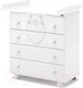 Миниатюра изображения товара Комод пеленальный Nuovita Fortuna (белый)