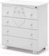 Миниатюра изображения товара Комод пеленальный Nuovita Fortuna (белый)