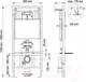 Миниатюра изображения товара Унитаз подвесной с инсталляцией Berges Ego XL Rimless / 043203