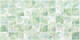 Миниатюра изображения товара Панель ПВХ Grace Плитка Перламутровая зеленая (964x484x3.5мм)