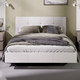 Миниатюра изображения товара Полуторная кровать ТриЯ Элис тип 1 с мягкой обивкой 140x200 (белый)