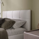 Миниатюра изображения товара Полуторная кровать ТриЯ Элис тип 1 с мягкой обивкой 140x200 (белый)