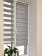 Миниатюра изображения товара Рулонная штора АС МАРТ Баланс 90x160 (серый)