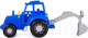 Миниатюра изображения товара Трактор игрушечный Полесье Алтай с лопатой / 84866 (синий)