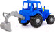Миниатюра изображения товара Трактор игрушечный Полесье Алтай с лопатой / 84866 (синий)