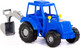 Миниатюра изображения товара Трактор игрушечный Полесье Алтай с лопатой / 84866 (синий)