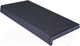 Миниатюра изображения товара Подоконник VPL Премиум с заглушкой 250x2200 (антрацит)