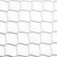 Миниатюра изображения товара Сетка хоккейная Luxsol Безузловая 1.83x1.22x0.6/1.12м (2.2мм, белый)