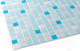 Миниатюра изображения товара Панель ПВХ Grace Мозаика Голубая (955x480x3.5мм)