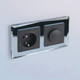 Миниатюра изображения товара Розетка Werkel W1171008 / a051600 (черный матовый)