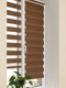 Миниатюра изображения товара Рулонная штора АС МАРТ Вудэн 57x160 (кофейный)