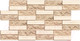 Миниатюра изображения товара Панель ПВХ Grace Кирпич облицовочный бежевый (980x490x3.5мм)