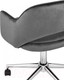 Миниатюра изображения товара Кресло офисное Stool Group Кларк (велюр серый)