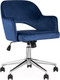 Миниатюра изображения товара Кресло офисное Stool Group Кларк / CLARKSON BLUE CHROME (велюр синий)