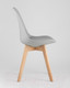 Миниатюра изображения товара Стул Stool Group Frankfurt New / Y863 (серый/деревянные ножки)