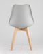 Миниатюра изображения товара Стул Stool Group Frankfurt New / Y863 (серый/деревянные ножки)
