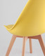 Миниатюра изображения товара Стул Stool Group Frankfurt / Y863 (желтый/деревянные ножки)