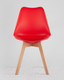 Миниатюра изображения товара Стул Stool Group Frankfurt / Y863 (красный/деревянные ножки)