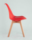 Миниатюра изображения товара Стул Stool Group Frankfurt / Y863 (красный/деревянные ножки)