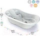 Миниатюра изображения товара Ванночка детская Kidwick Лайнер / KW230106 (с термометром, белый/бирюзовый)