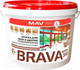 Миниатюра изображения товара Краска MAV Brava ВД-АК-1035Д (11л, белый полуглянцевый)