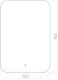 Миниатюра изображения товара Зеркало Silver Mirrors Паллада 550х800 / ФР-1538