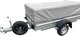 Миниатюра изображения товара Прицеп для автомобиля Avtos А25М1В (2500x1300x300, R13, ресс. AL-KO, тент 400мм)