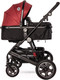 Миниатюра изображения товара Детская универсальная коляска Lorelli Lora 2 в 1 Luxe Red Elephants / 10021272187