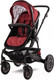 Миниатюра изображения товара Детская универсальная коляска Lorelli Lora 2 в 1 Luxe Red Elephants / 10021272187