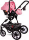 Миниатюра изображения товара Детская универсальная коляска Lorelli Lora 3 в 1 Candy Pink / 10021282189