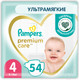 Миниатюра изображения товара Подгузники детские Pampers Premium Care 4 Maxi (54шт)