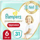 Миниатюра изображения товара Подгузники-трусики детские Pampers Premium Care 6 Extra Large (31шт)