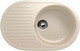 Миниатюра изображения товара Мойка кухонная Ulgran U-107 (328 бежевый)