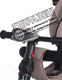 Миниатюра изображения товара Трехколесный велосипед с ручкой Lorelli Enduro Eva Grey Luxe / 10050412102