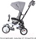 Миниатюра изображения товара Трехколесный велосипед с ручкой Lorelli Moovo Air Grey Lyxe / 10050462102