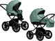 Миниатюра изображения товара Детская универсальная коляска INDIGO Special Plus 14 2 в 1 (Is 05, шалфей кожа)