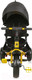 Миниатюра изображения товара Трехколесный велосипед с ручкой Lorelli Jaguar Eva Black Yellow / 10050292101