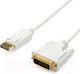 Миниатюра изображения товара Кабель ATcom AT9503 DVI - DisplayPort (1.8м, белый)
