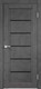 Миниатюра изображения товара Дверь межкомнатная Velldoris Экошпон Next 1 70x200 (муар темно-серый/лакобель черный)