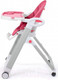 Миниатюра изображения товара Стульчик для кормления Nuovita Futuro Bianco (малиновый)
