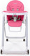 Миниатюра изображения товара Стульчик для кормления Nuovita Futuro Senso Bianco (малиновый)