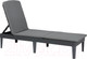 Миниатюра изображения товара Шезлонг Keter Jaipur с матрацем / 238416 (графит)
